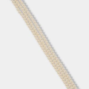 MADRID 4MM PEARL 3 ROW BRACELET