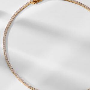 PERFECT TENNIS 2.5MM CZ NECKLACE