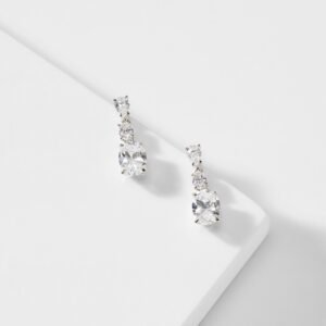EMILIA OVAL DROP EARRINGS