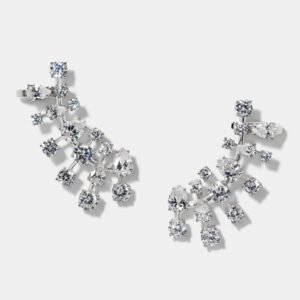 HOLLYWOOD CLUSTER CLIMBER EARRINGS