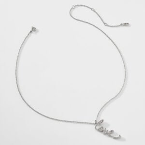 CZ LOVE NECKLACE