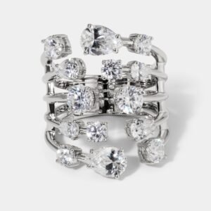 HOLLYWOOD MULTI ROW RING