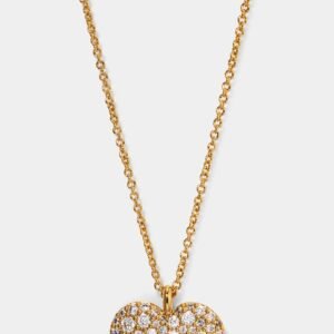 GIFTED PAVE CZ HEART PENDANT